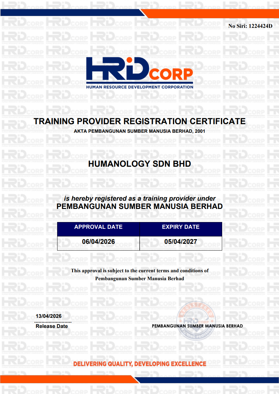HRDC Certificate