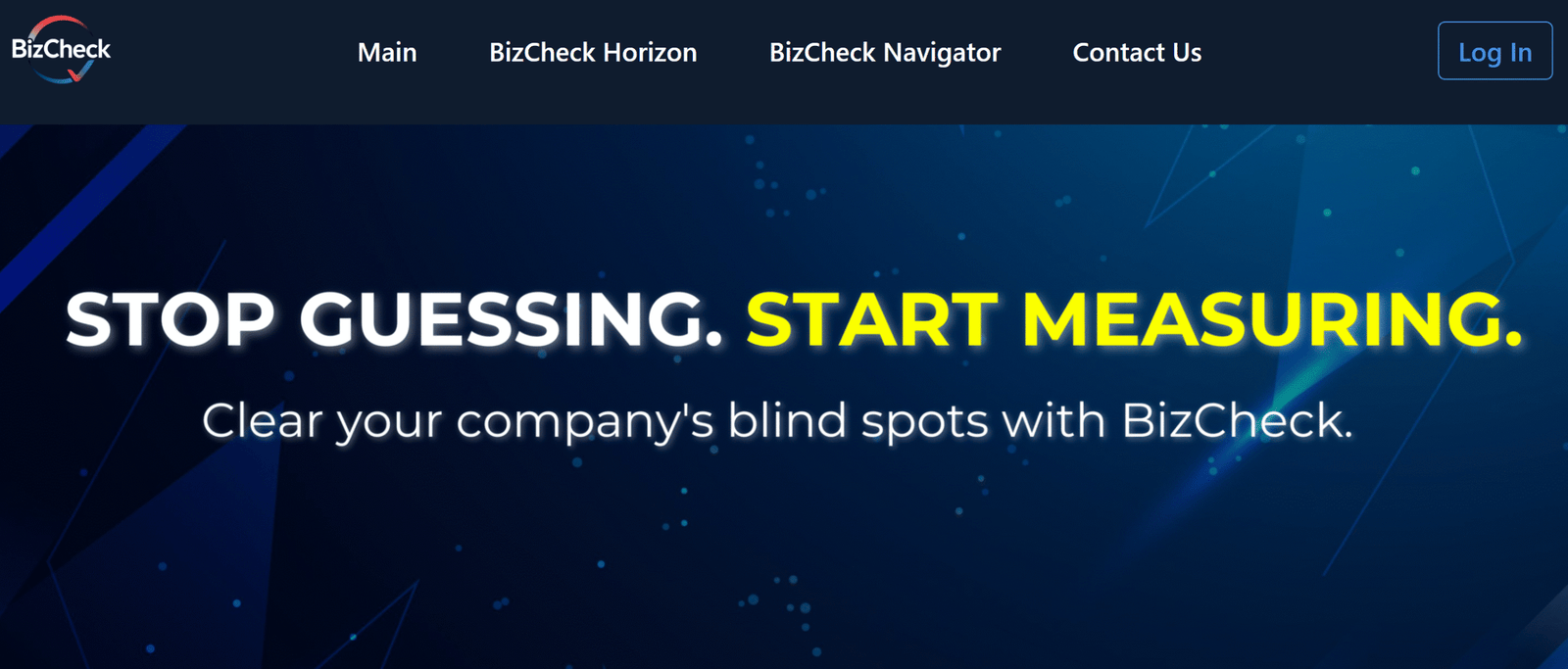 BizCheck Dashboard